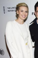 AUBREY PLAZA at About Alex Premiere at Tribeca Film Festival
