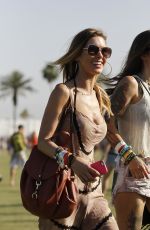 AUDRINA PATRIDGE Out and About at Coachella Festival