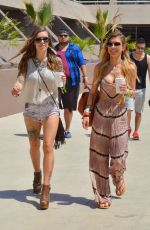 AUDRINA PATRIDGE Out and About at Coachella Festival