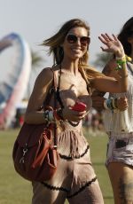 AUDRINA PATRIDGE Out and About at Coachella Festival