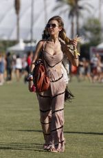 AUDRINA PATRIDGE Out and About at Coachella Festival