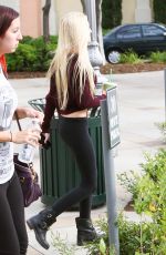 AVA SAMBORA in Spandex Out and About in Calabasas
