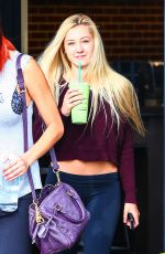 AVA SAMBORA in Spandex Out and About in Calabasas