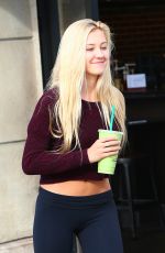 AVA SAMBORA in Spandex Out and About in Calabasas