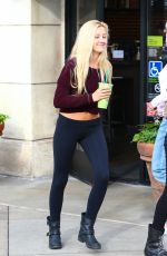 AVA SAMBORA in Spandex Out and About in Calabasas