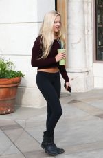 AVA SAMBORA in Spandex Out and About in Calabasas