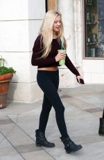 AVA SAMBORA in Spandex Out and About in Calabasas
