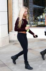 AVA SAMBORA in Spandex Out and About in Calabasas