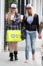 AVRIL LAVIGNE Out Shopping in Malibu