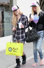 AVRIL LAVIGNE Out Shopping in Malibu