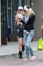 AVRIL LAVIGNE Out Shopping in Malibu