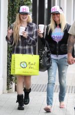AVRIL LAVIGNE Out Shopping in Malibu