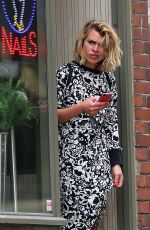 BILLIE PIPER Arrives at Nail Salon in London