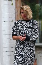 BILLIE PIPER Arrives at Nail Salon in London
