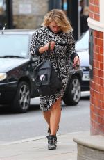 BILLIE PIPER Arrives at Nail Salon in London