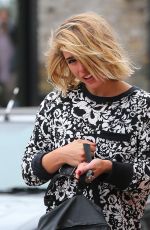 BILLIE PIPER Arrives at Nail Salon in London