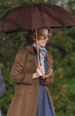 BLAKE LIVELY at The Age of Adaline Set in Vancouver