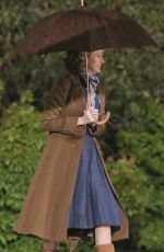 BLAKE LIVELY at The Age of Adaline Set in Vancouver