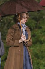 BLAKE LIVELY at The Age of Adaline Set in Vancouver