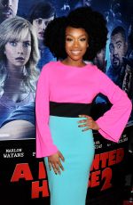 BRANDY at A Haunted House 2 Premiere in Los Angeles