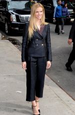 BROOKLYN DECKER Arrives at Late Show with David Letterman in New York