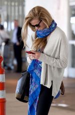 BROOKLYN DECKER Arrives at LAX Airport