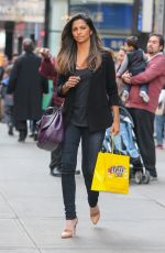 CAMILA ALVES Out Shopping in New York