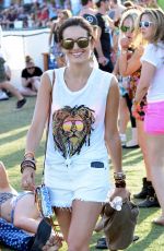 CAMILLA BELLE at 2014 Coachella Music and Arts Festival in Indio