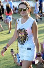 CAMILLA BELLE at 2014 Coachella Music and Arts Festival in Indio