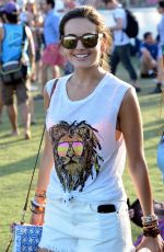 CAMILLA BELLE at 2014 Coachella Music and Arts Festival in Indio