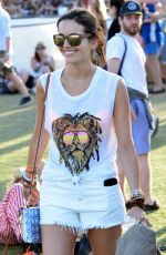 CAMILLA BELLE at 2014 Coachella Music and Arts Festival in Indio
