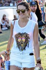 CAMILLA BELLE at 2014 Coachella Music and Arts Festival in Indio