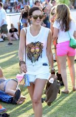 CAMILLA BELLE at 2014 Coachella Music and Arts Festival in Indio