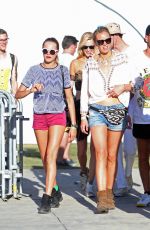 CARA DELEVINGNE at 2014 Coachella Music and Arts Festival in Indio