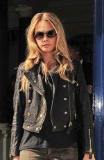 CARA DELEVINGNE Out and About in London 3004