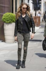 CARA DELEVINGNE Out and About in London 3004