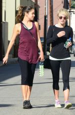 CARA SANTANA and JULIANNE HOUGH in Tights Out Hiking