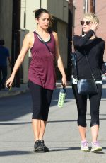 CARA SANTANA and JULIANNE HOUGH in Tights Out Hiking