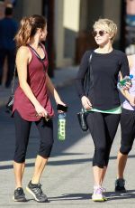 CARA SANTANA and JULIANNE HOUGH in Tights Out Hiking