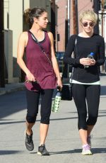 CARA SANTANA and JULIANNE HOUGH in Tights Out Hiking