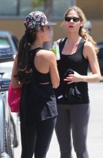 CARA SANTANA and KELLY KRUGER Leaves a Gym