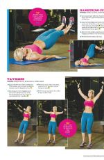 CARMEN ELECTRA in Muscle & Fitness Hers Magazine, May/June 2014 Issue