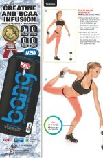 CARMEN ELECTRA in Muscle & Fitness Hers Magazine, May/June 2014 Issue