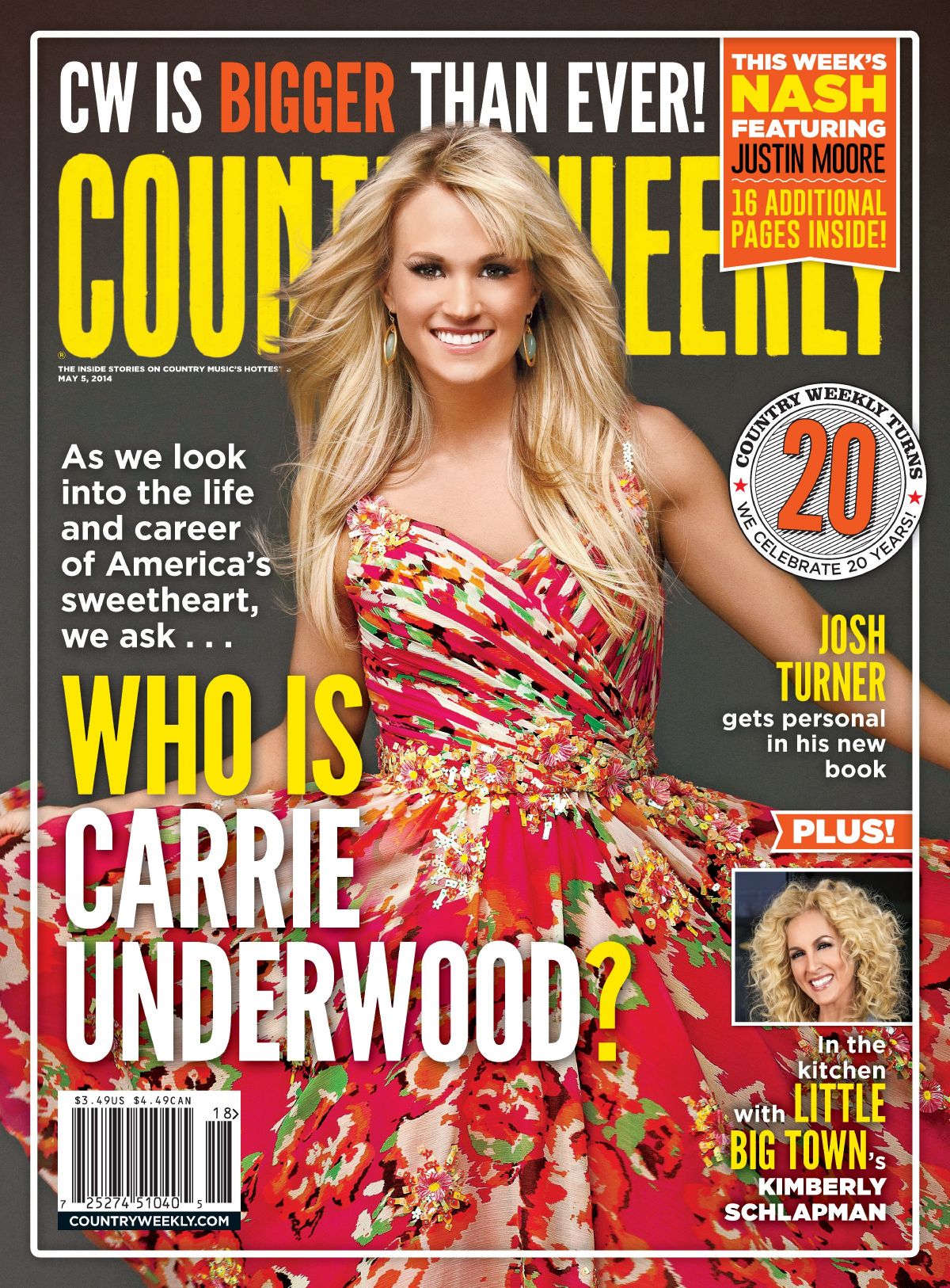 Ask magazine. Country Weekly.