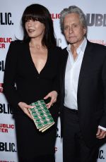 CATHERINA ZETA-JONES and Michael Douglas at The Library Opening Night Celebration 