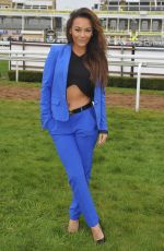 CHELSEE HEALEY at Aintree Race Course for the Grand National 