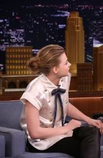 CHLOE MORETZ at Tonight Show With Jimmy Fallon