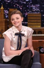 CHLOE MORETZ at Tonight Show With Jimmy Fallon