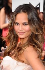CHRISSY TEIGEN at MTV Movie Awards 2014 in Los Angeles