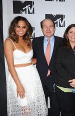 CHRISSY TEIGEN at MTV Upfront Presentation